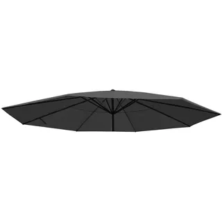 MCW Ersatzbezug für Sonnenschirm Carpi Pro Ø 5 m Polyester Anthrazit