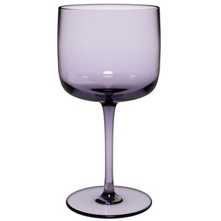 Villeroy & Boch Weinglas like. Gläser, Glas, Lavendel H:17cm D:8.5cm Glas
