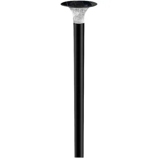 V-Tac Wegeleuchte Kunststoff 88,0 cm inkl. Dämmerungssensor schwarz