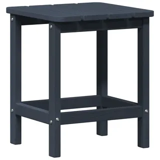 vidaXL Adirondack Marineblau HDPE 38 x 38 x 46 cm