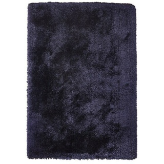 Kayoom Hochflorteppich Cosy  (Blau, 170 x 120 cm, 100 % Polyester)