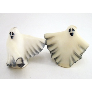 Halloween - Geist Dekoration 2Stk./ Set  Ghost Friends weiß Höhe ca. 12 cm