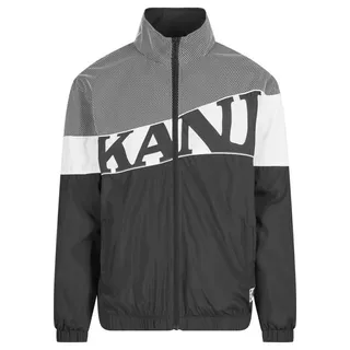 Karl Kani Trainingsjacke Karl Kani Herren KM242-011-2 Wavy Retro Block Trackjacket (1-St) schwarz S (50)
