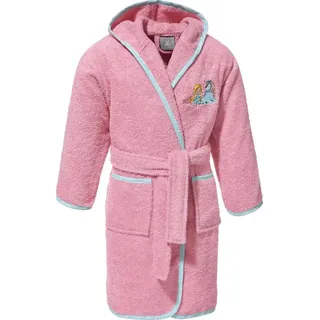 Erwin Müller Kinder-Bademantel mit Kapuze in rosa | Gr.: 86/92