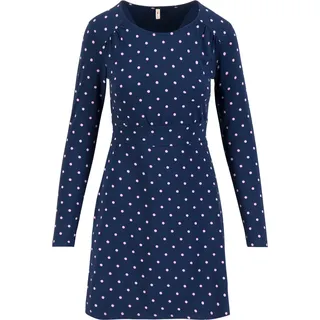 Blutsgeschwister Damen Hootchy Kootchy Petite Kleid (Größe M, blau)