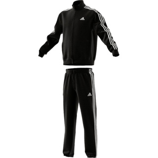 adidas WV TT 3-Streifen, Herren Trainingsanzug  schwarz/weiß - L