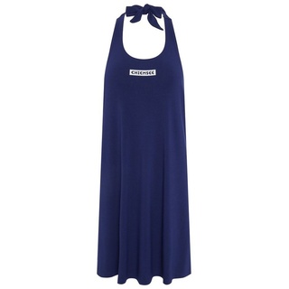 Chiemsee Jerseykleid Neckholder-Kleid im lässigen Label-Look 1 blau M
