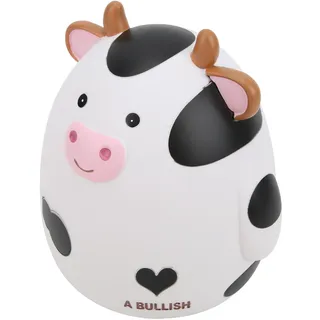 Niedliche Kuh-spardose, Eintritt Nur Für Einreisende, Aus Vinyl, Originelles Und Dekoratives Geschenk Für Kinder.
