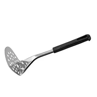 Fackelmann Kartoffelstampfer Black 24 cm Edelstahl Schwarz