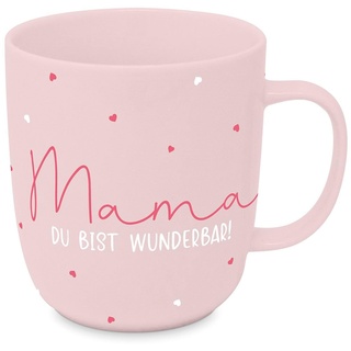 Kaffeebecher Mama, wunderbar, Kaffeetasse Tassen Teetassen Kaffeepott Henkelbecher Mutter
