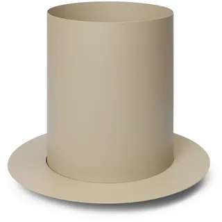 Pflanzenkasten ferm LIVING, Auran, Beige, Metall - 38.7