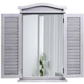 MCW Wandspiegel 71 x 46 cm Grau
