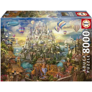 Educa Puzzle 8000 Teile Stadt der Träume