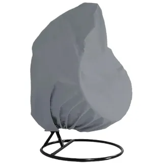 MZPOZB Hängesessel-Abdeckung mit UV-Schutz, for Gartenschaukeln, Eierstuhl, wasserdicht, Rattan-Sitzmöbel-Abdeckung(Grey,230x200cm)