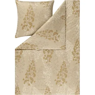 Bettwäsche MARIE Mako-Jersey (BL 135x200 cm) - gold - BL 135x200 cm