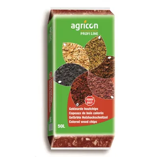 Hamann Mercatus Agricon Hackschnitzel Garten rot 50 L