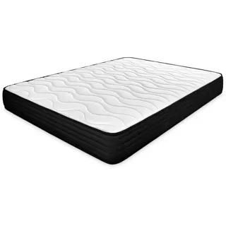 amuéblate online Viskoelastische Matratze Venus wendbar (Winter-Sommer), Härtegrad mittel bis hoch, Dicke 20 cm, milbendicht, antibakteriell und hypoallergen, 160 x 200 cm