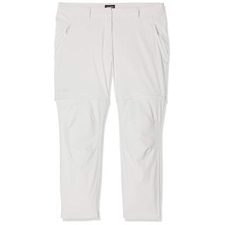 Schöffel Damen Pants Ascona Zip Off, leichte und komfortable Damen Hose mit optimaler Passform, flexible Outdoor Hose für Frauen, gray violet, 34