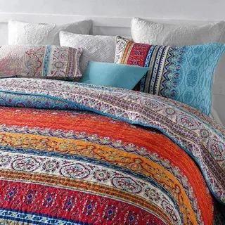 Famanu Boho-Bettüberwurf Exotisches Design - 220x240 cm
