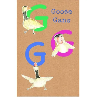 Komar Wandbild | ABC Animal G | Poster, Kinderzimmer, Buchstaben, Bild, Wohnzimmer, Schlafzimmer, Dekoration, Kunstdruck | ohne Rahmen | P036G-50x70 | Größe: 50 x 70 cm (Breite x Höhe)
