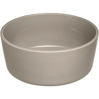 LEONARDO ROMA 1 Stück • Ø 22,3 cm • Mikrowellen- & Spülmaschinengeeignet • stapelbar • Keramik-Schale • Steingut-Schüssel • Salatschale mit glasierter Oberfläche • beige • 026365