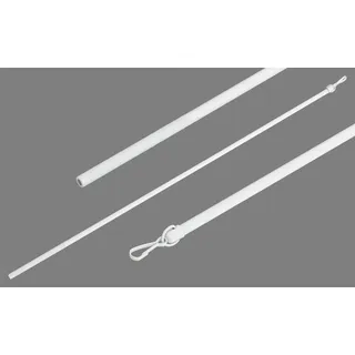 Schleuderstab GOOD LIFE "Prim" Gr. 2, weiß, L:100cm Ø:1cm, Schleuderstäbe, für Vorhänge