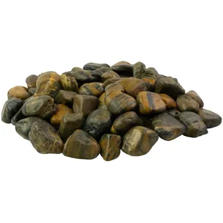 Dekosteine braun poliert 20 kg, Kieselsteine Garten 2-3 cm, Zierkies für Vasen, Flusssteine, Ziersteine, Flusssteine Pflanzen, Deko-Kies, Steine-Garten, Kies, Flusskiesel, braune Steine Deko