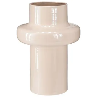 Florists Products Gartenfigur Blumenvase Metall Braun Ø17cm H23cm Vintage Design Deko braun