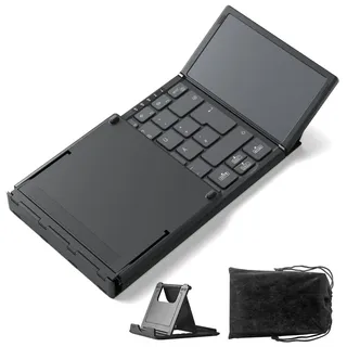 Inateck kompakte Mini-Bluetooth-Tastatur mit Touchpad,