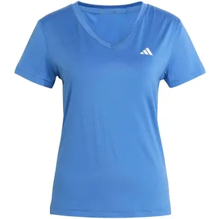 adidas WE MIN V NK TEE Blau S