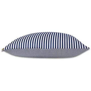 JANINE Wendebettwäsche Mako-Satin Dunkelblau 40 x 60 cm