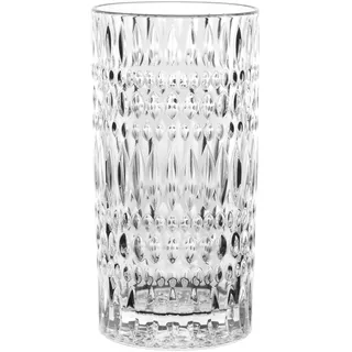 Nachtmann Vase & Windlicht Ethno, 2-in-1 Dekoration aus Kristallglas, Skandinavisches Design, Höhe 23 cm, 106018