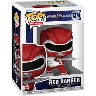 Funko Pop! TV: Mighty Morphin Power Rangers 30th - Red Ranger - Power Rangers TV - Vinyl-Sammelfigur - Geschenkidee - Offizielle Handelswaren - Spielzeug Für Kinder und Erwachsene - TV Fans