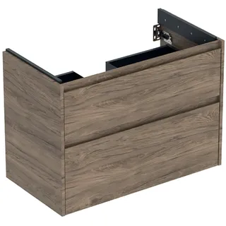 Geberit Waschtischunterschrank 2 Auszüge 84,6 x 60,6 x 44,6 cm Bronze