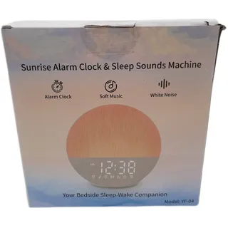 Uwithm Tageslichtwecker, Lichtwecker Sonnenaufgang Wecker Doppel, Wake Up Light,