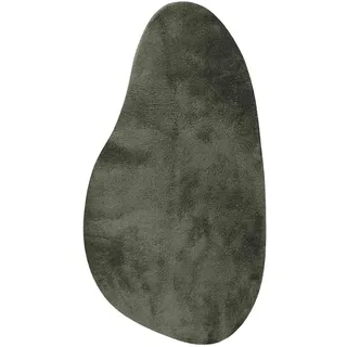 vidaXL HUARTE Kurzflorteppich 100 x 200 cm Waldgrün