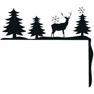 Türrahmen-Dekor - Holzrahmenschild Weihnachtskrippe Eckdekoration | 2 Stück lustige Türdekoration Weihnachten für Wohnzimmer, Schlafsäle, Esszimmer, Häuser Hitrod