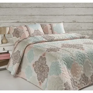 L'Essentiel Linge de Maison, Begonvilla- EPJ6927, Türkis, Bettdecken, 65% Baumwolle / 35% Polyester (Abdeckung) / - Türkis
