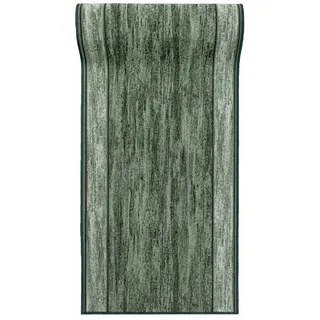 Mazovia Läufer Läufer Teppichläufer - Flurläufer für Vorzimmer Küche - Grün, 67 x 150 cm, Kurzflor, Rutschfest, Meterware grün 67 x 150 cm
