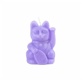 Donkey Products Formkerze Lucky Candles Lilac Katze lila