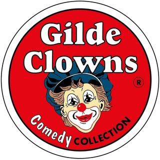 GILDE Dekofigur Clown Salute (BxHxL) 8 cm x 16 cm x 7 cm weiß