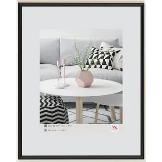 walther + design Galeria Kunststoff schwarz 60x90 cm 4er Set