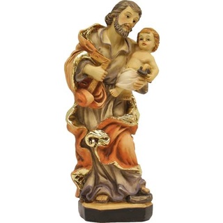 Heiligenfigur Hlg. Josef mit Kind 29,7 cm