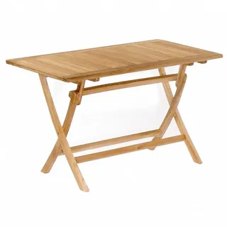 SonnenPartner Perth Teak 120 x 70 cm klappbar