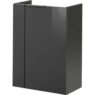 Fackelmann Waschbeckenunterschrank SBC Anthrazit 44 cm
