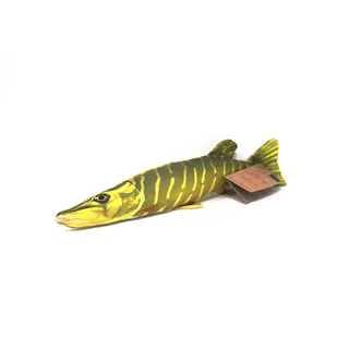 GABY Fish Pillows Dekoratives Kissen in Form des echten Fisches, Hecht Mini