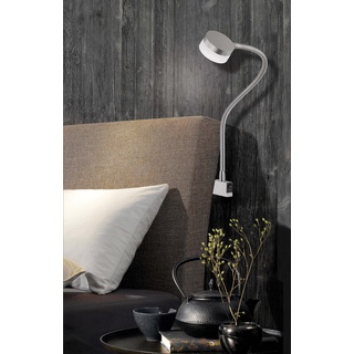 Fischer & Honsel LED-Bettbeleuchtung Lug Metall Silber Nickel matt