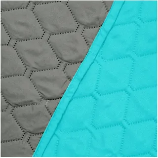 texpot Tagesdecke Bettüberwurf Steppung pflegeleicht bunt|silberfarben 240 cm x 260 cm