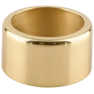 Wiedemann Kerzen Kerzenring 6 cm in Gold für den Tropfschutz & Brennregler
