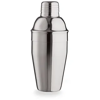 WAS Germany 8x Cocktail Shaker 600 ml, Chromnickelstahl silber
